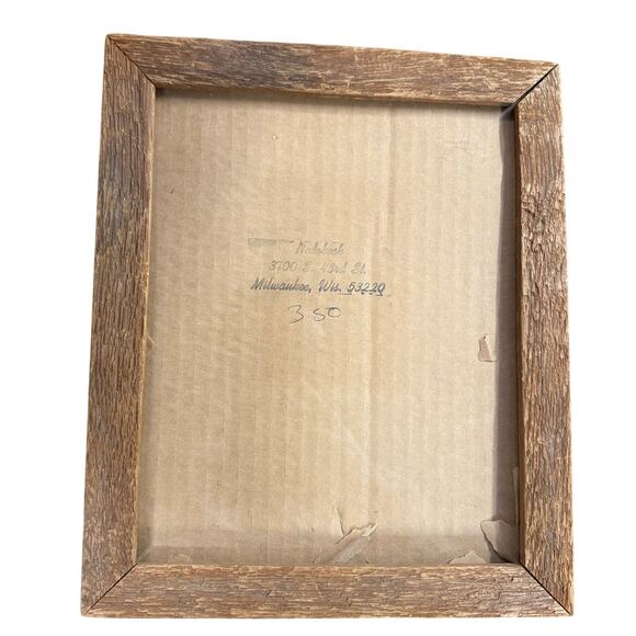 Unbranded Other - Vintage Solid Wood Picture / Canvas Frame 8x10 Hanging Decor Rustic Farmhouse